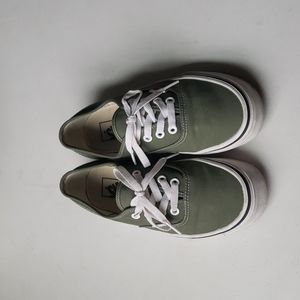 Khaki Green Vans